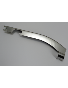 Soporte izquierdo de la manguera de aceite del freno...