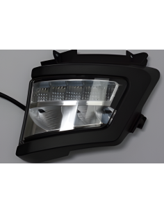 Left front turn signal light assembly