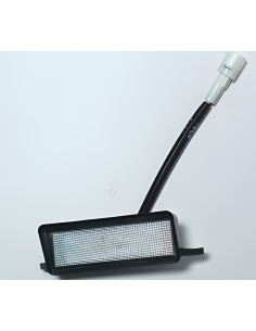 Rear license plate light assembly