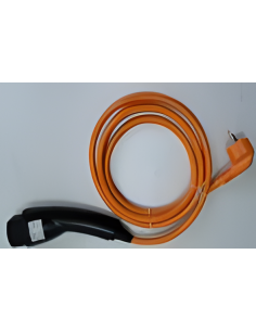 Portable EV charger cable with slow charging cable...