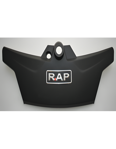 Panneau de garniture noir avec logo du véhicule (plastique)