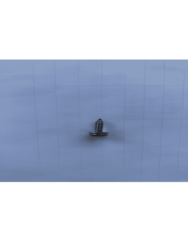 Jeu de vis autotaraudeuses à tête cylindrique cruciforme ST4,2 × 1,4 × 13 et de rondelles plates