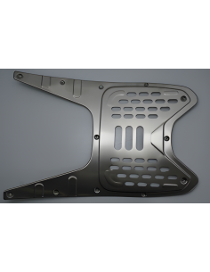 Chapa decorativa piso cabina