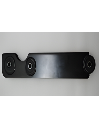 Complete suspension arm with silent block