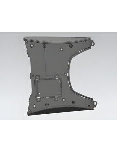 Panel de montaje de pedales