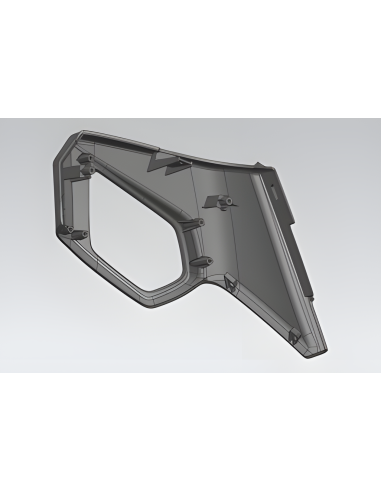 Left turn signal lamp trim