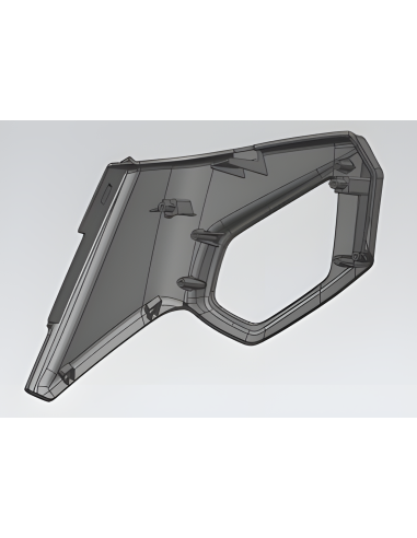 Right turn signal lamp trim