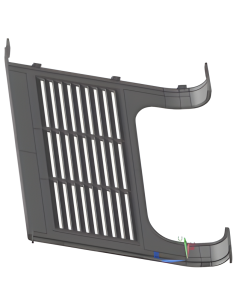 Panel de montaje frontal de la carrocería trasera