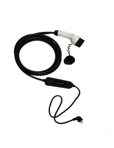 Câble de chargeur EV portable de type 2 Shuko Mannekes (norme européenne, charge rapide)