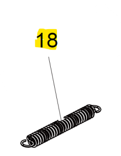 Resorte tensión de retorno