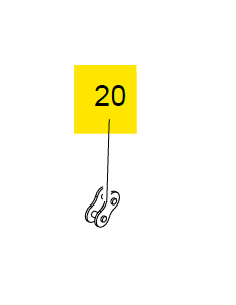 Placa de conexión del bloque de bloqueo