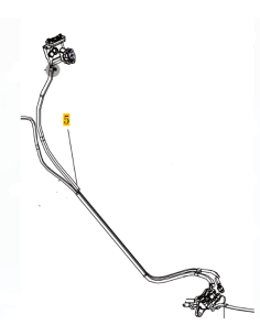 Conjunto manguera liquido de freno