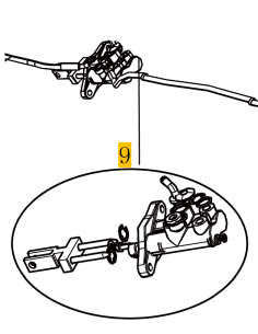 Conjunto de bomba de freno
