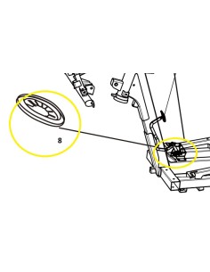 Anillo de goma del pedal de freno Mini L5
