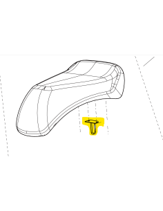 Gancho de metal de cerrojo de asiento