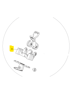 Base di montaggio inferiore del manubrio 2023