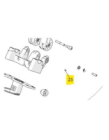 Tornillo de fijación cónico ranurado