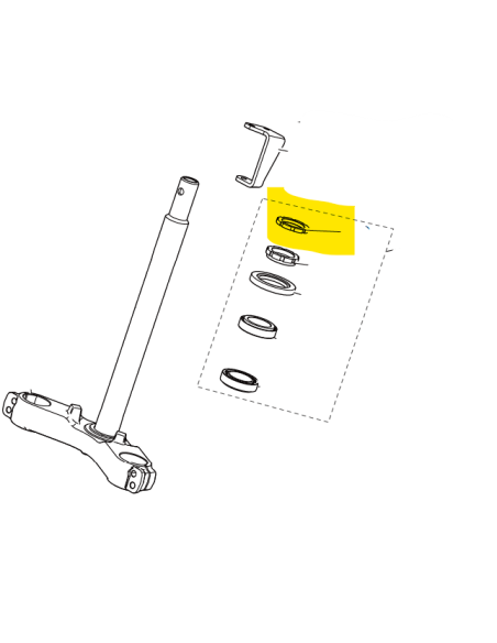 Contre-écrou secondaire