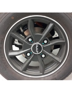 Conjunto llanta trasera (Negro) Light 2024