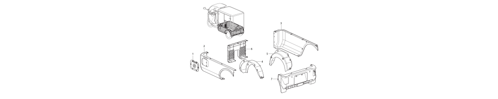 Carrosserie arrière